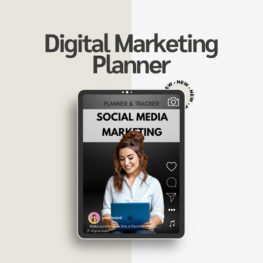 Digital Marketing Planner - Digital Download